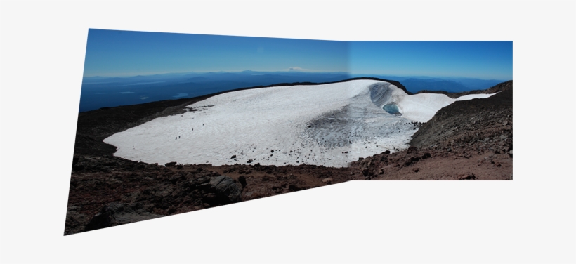 A Combined Panorama Of The Previous Two Photos - Snow, transparent png download