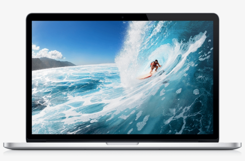 The New Macbook Pro Retina Late-2013 Models Should - Macbook Pro Front View, transparent png download