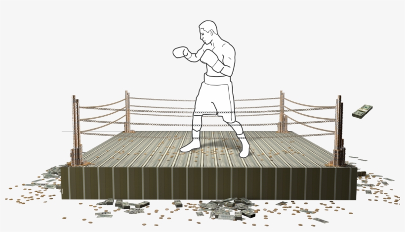 A Us$ - Ringue De Luta Png, transparent png download