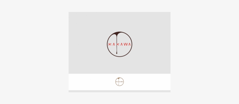 Inspiring Logo Design For Kakawa - Circle, transparent png download