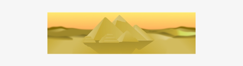 Piramide No Deserto Png, transparent png download