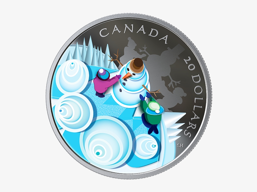 Pure Silver Coin - Coin, transparent png download