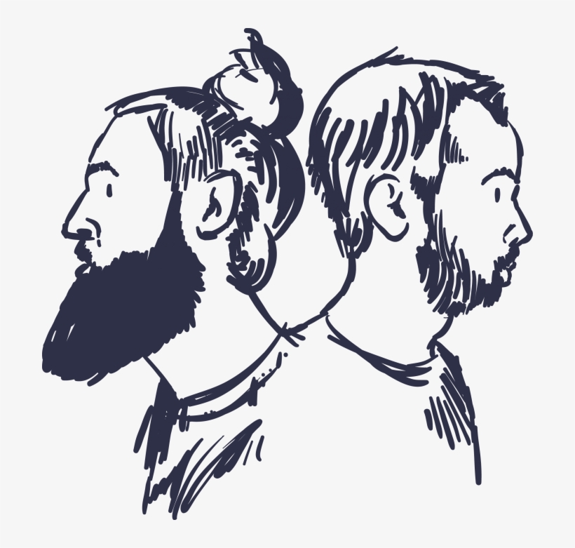 Portraits Brice Le Roy Et Arthur Jauffret - Portrait, transparent png download