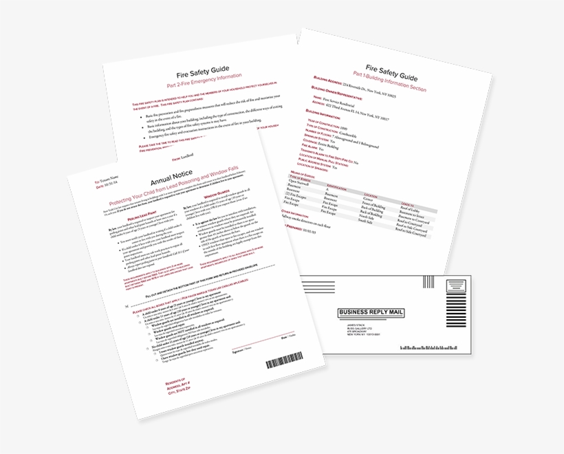 Annual Safety Notice Mailings Done Right - Document, transparent png download