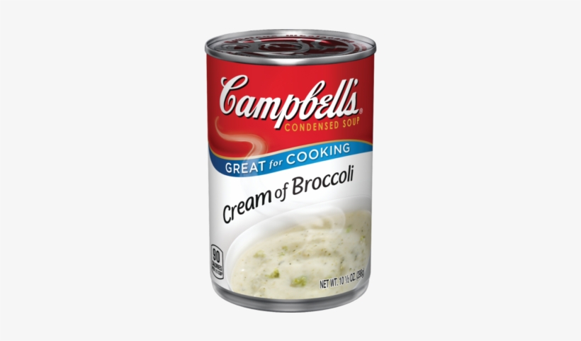 Cream Of Broccoli Soup - Campbell's Cream Of Bacon, transparent png download