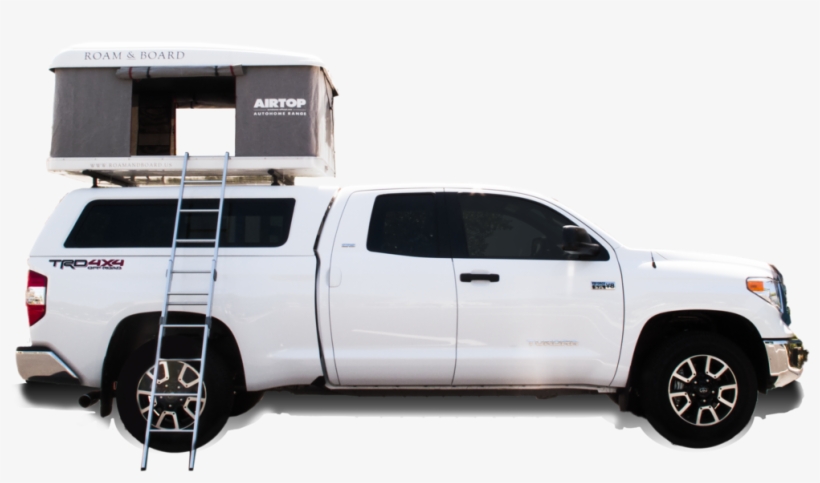 Toyota Tundra With Camper - Toyota Tundra, transparent png download