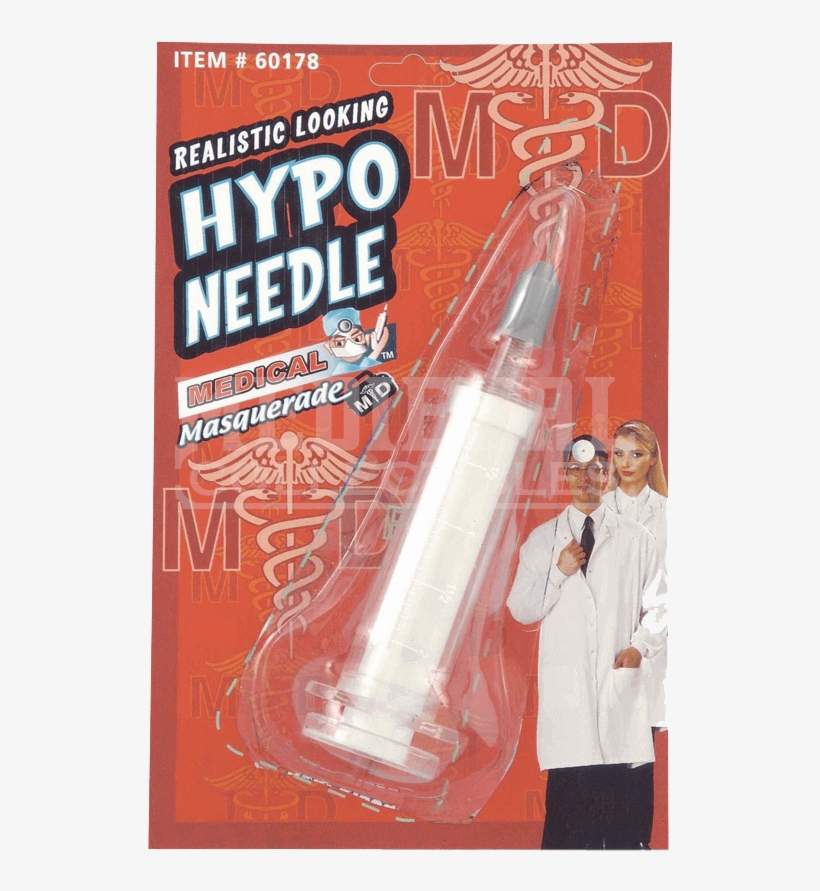 Realistic Hypodermic Needle - Hypo Novelty Costume Needle, transparent png download