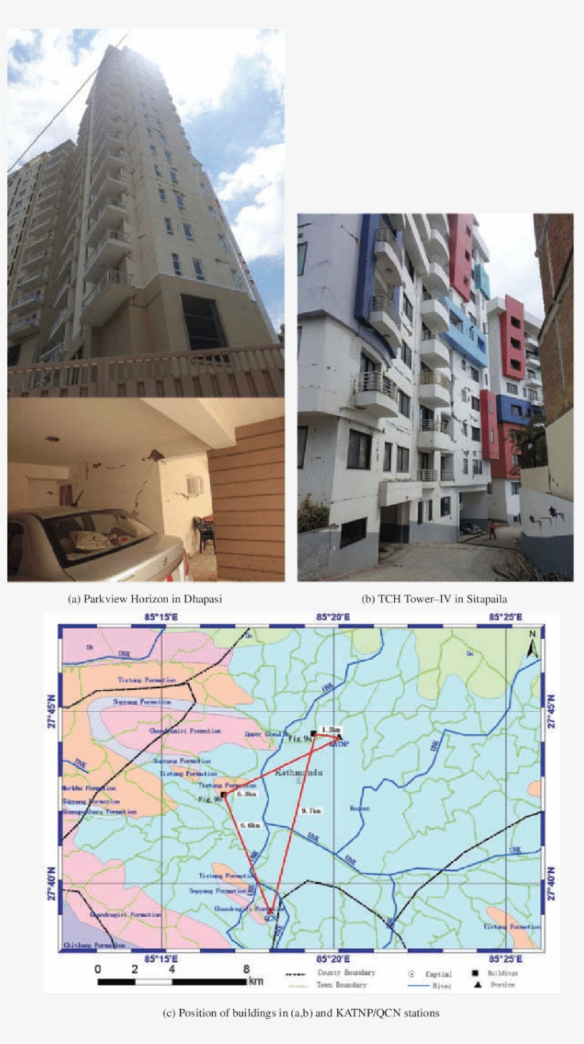Damage Occurring To Tall Buildings In Bagmati Kathmandu - Brutalist Architecture, transparent png download