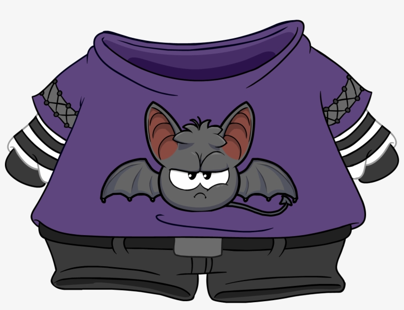 Puffle Bat Tee - Noche De Brujas, transparent png download