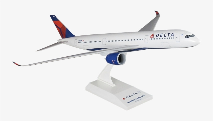 Delta A350-900 1/200 Scale Model - Scale Model, transparent png download