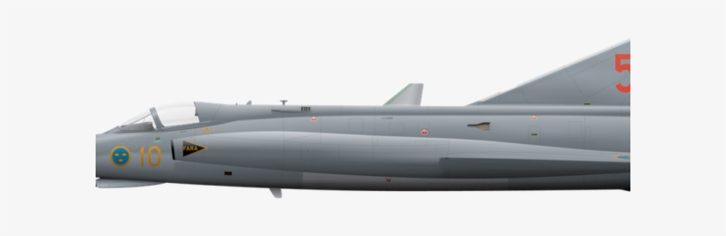 Saab 35 Draken - Saab 35 Draken Hd, transparent png download