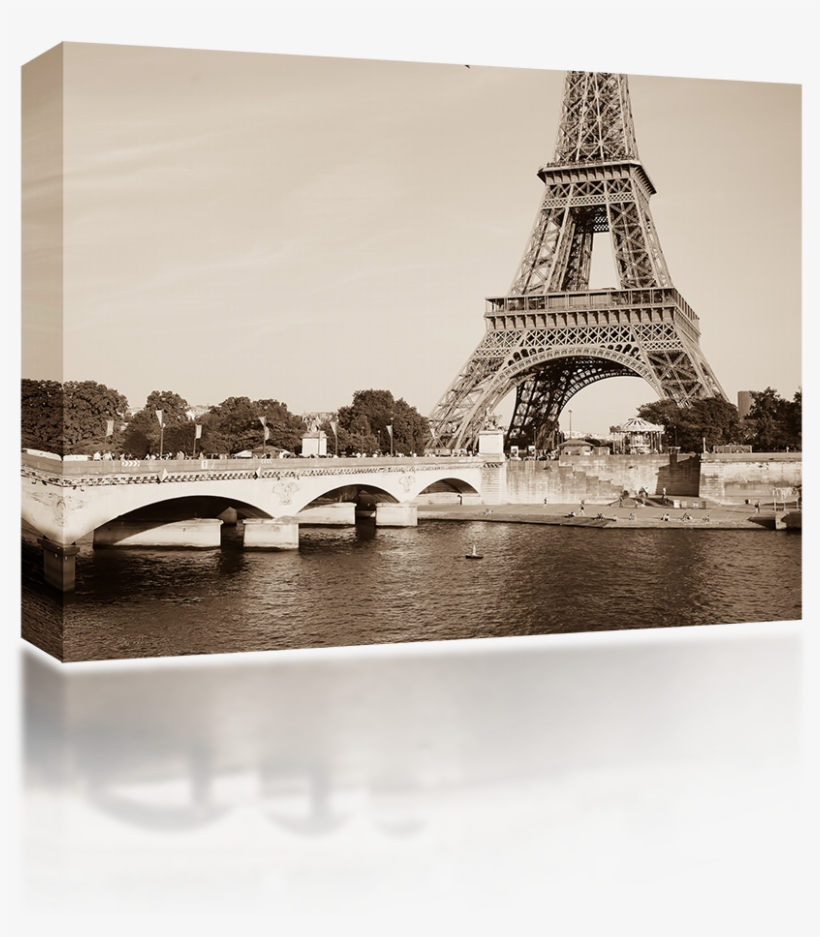 Eiffel Tower Bridge - Eiffel Tower, transparent png download