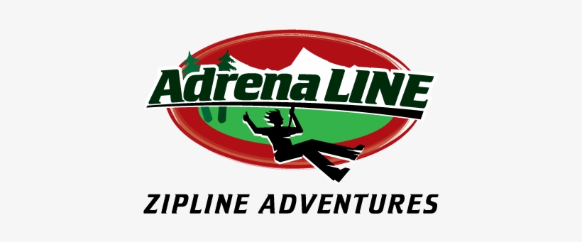 Adrena Line Logo - Adrenaline Zipline Logo, transparent png download