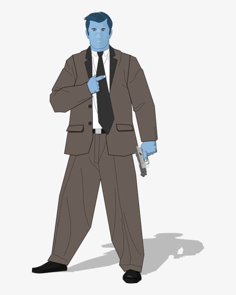 Secret Agent Clipart - Cartoon, transparent png download