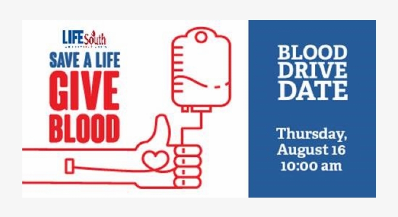 Blood Drive - Lifesouth Community Blood Centers, transparent png download