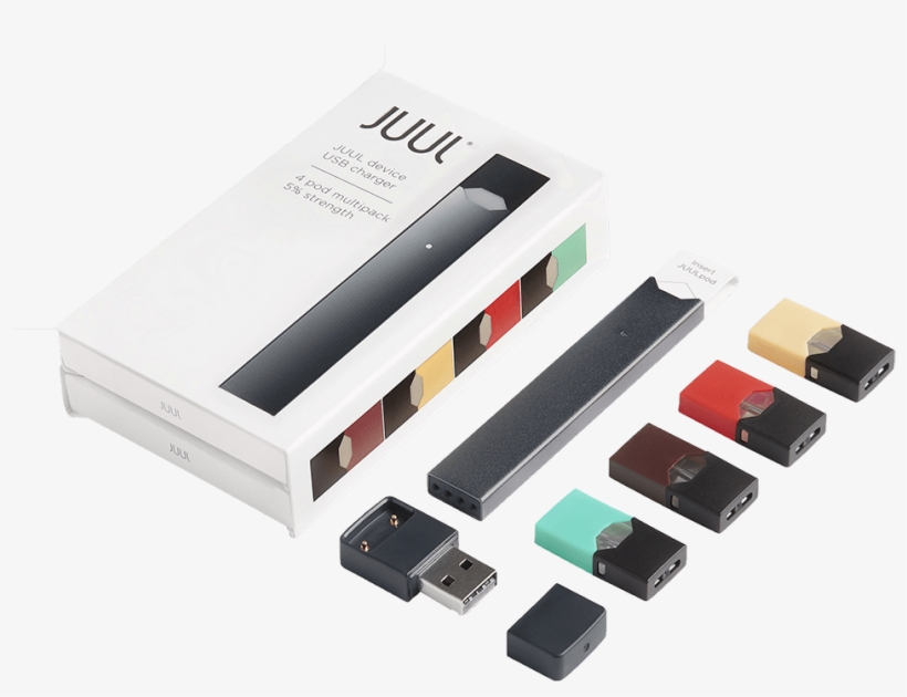 Mountain / Service Distributors - Juul Starter Kit With Pods, transparent png download