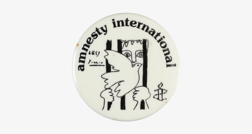 This Badge Was Produced By International Humanitarian - Amnesty International Pablo Picasso, transparent png download