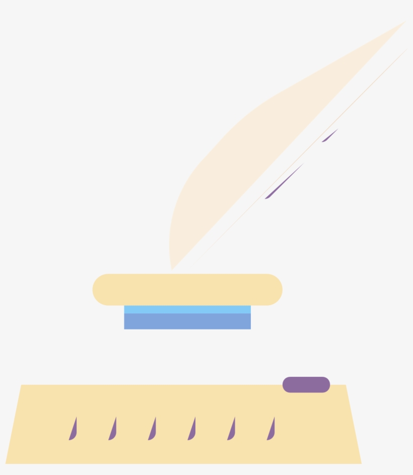 Quill With Ink Icon - Ink, transparent png download