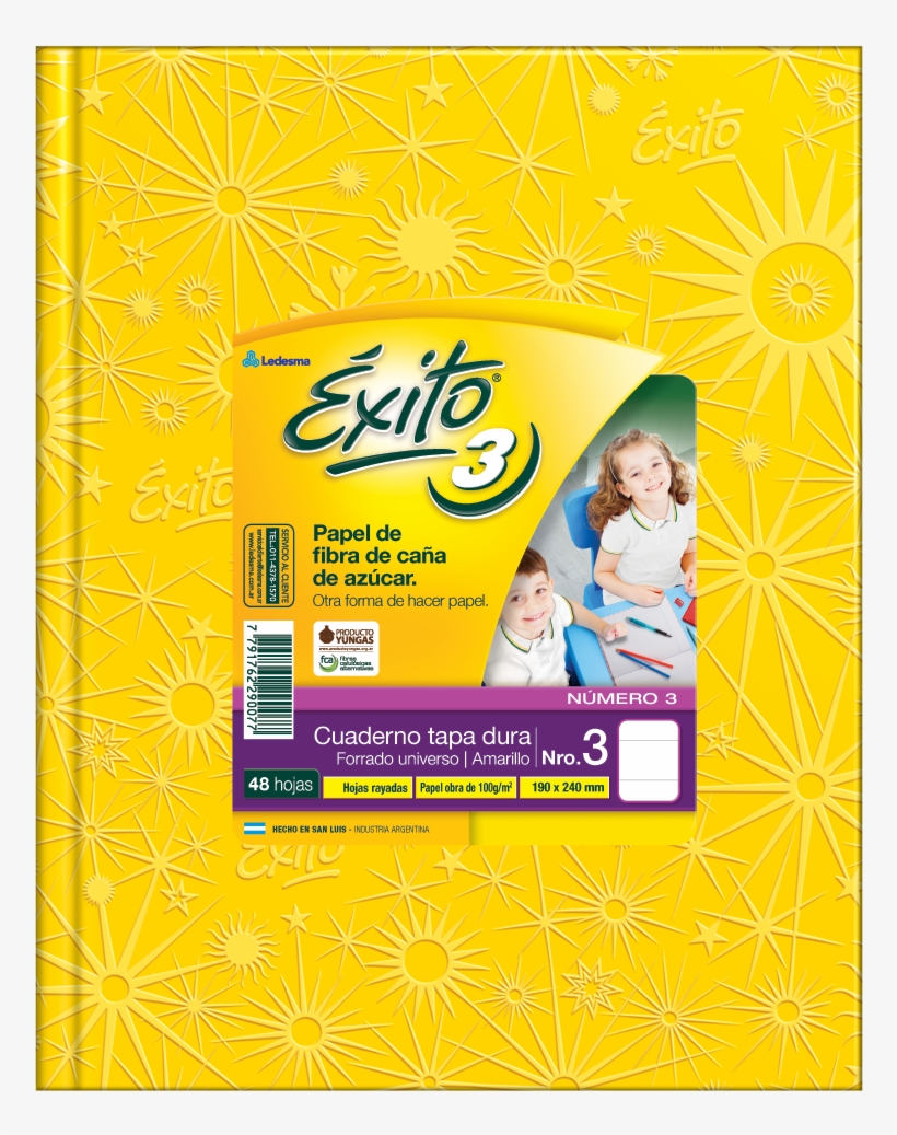 Exito E3 Universo Amarillo - Exito Hojas, transparent png download