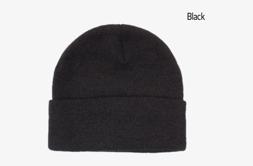 Toque Acrylic Beanie 02 4243 000 Black Red - Beanie, transparent png download