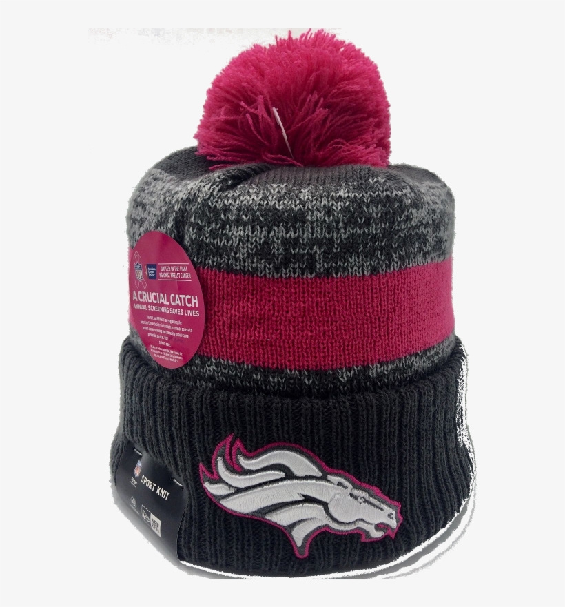 Denver Broncos Breast Cancer Awareness Hat Stretch - Denver Broncos, transparent png download