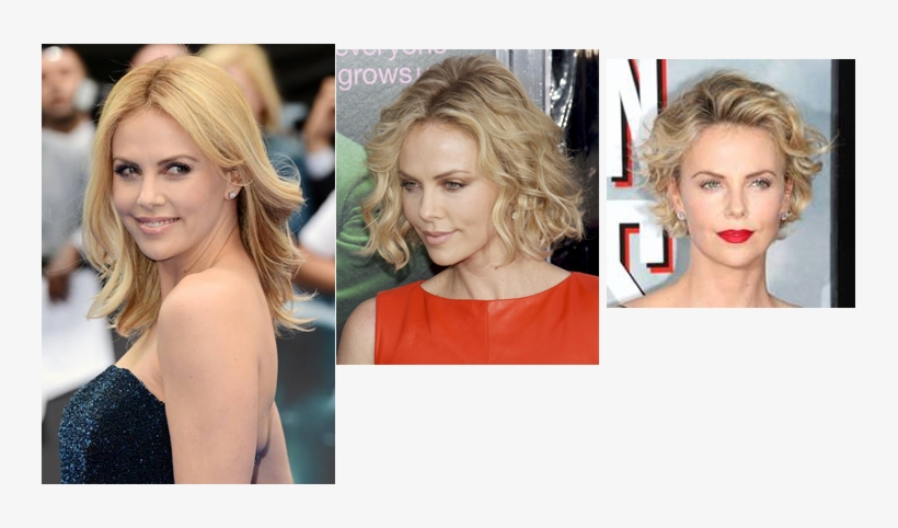 Charlize Theron Hair Medium Hairstyles Wigs Lace Front Cap 120