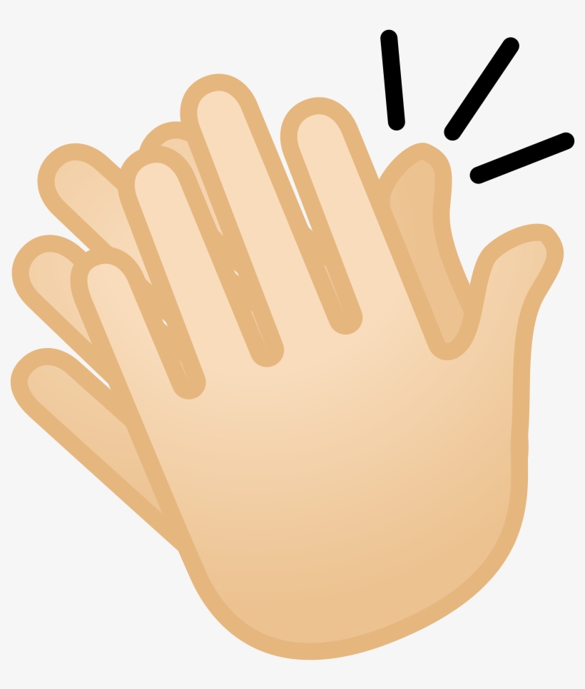 Download Svg Download Png - Klatschende Hände, transparent png download