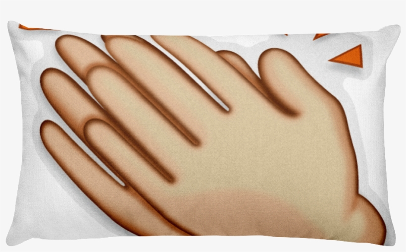 Emoji Bed Pillow - Aplausos Emoji Png, transparent png download