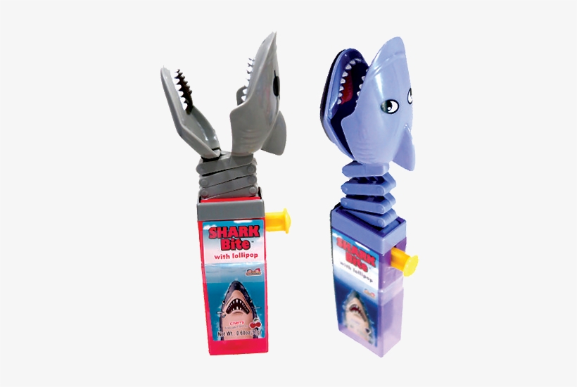 Shark Bite With Lollipop Candy Toy For Fresh Candy - Kidsmania Shark Bite, transparent png download