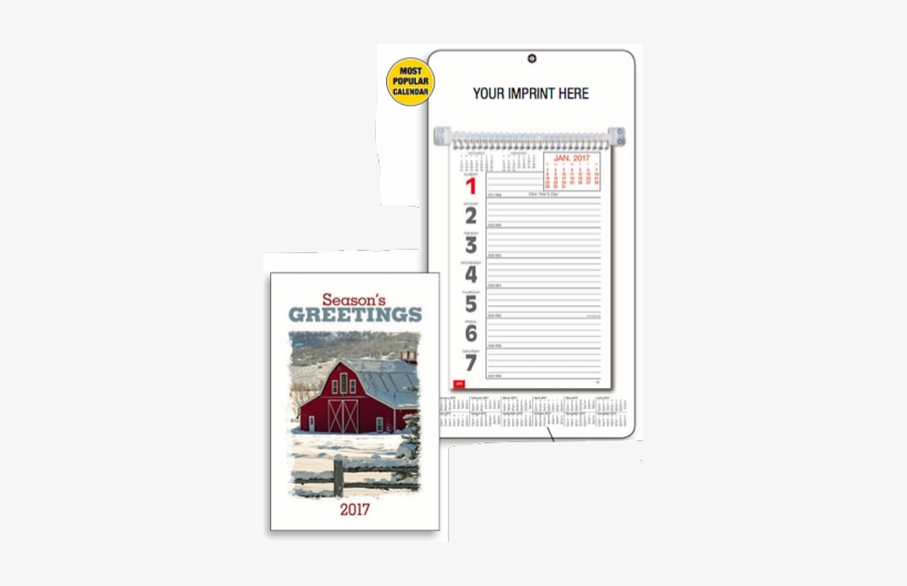 Quick View - Red Barn With Snow Photography By Eazl, Size: 18 X, transparent png download
