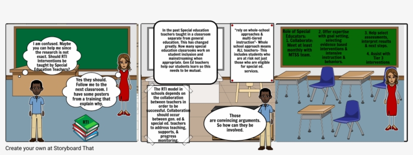 Rti & Special Eudcation Teachers - Cartoon, transparent png download