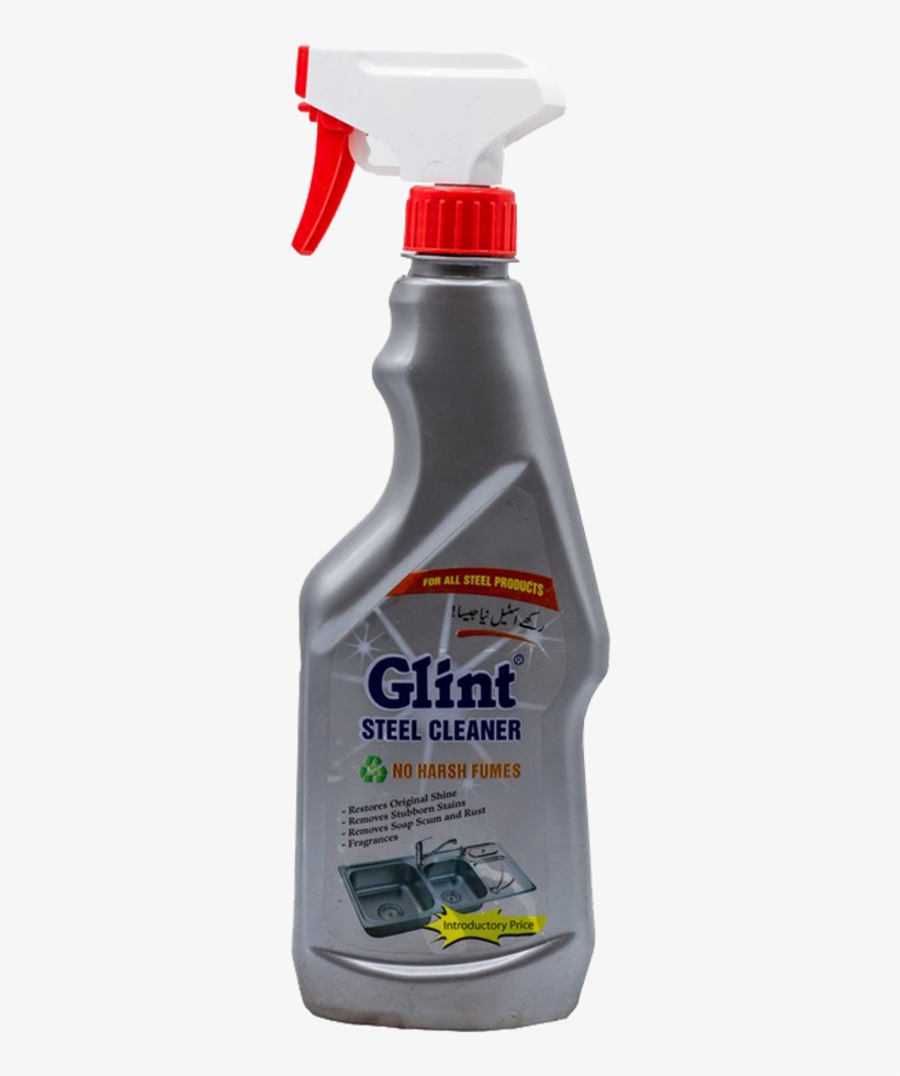 Glint Steel Cleaner No Harsh Fumes 500 Ml - Insect, transparent png download