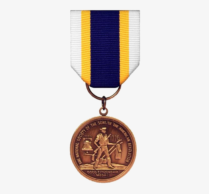 Good Citizenship Medal , Sons Of The American Revolution, transparent png download