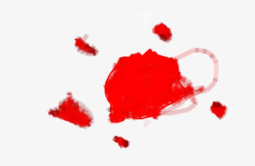 Clawedz's Blood Splatters - Illustration, transparent png download