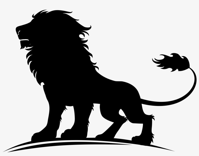 Contact Me Regarding Your Wellness Journey - Lion Silhouette Tattoo, transparent png download