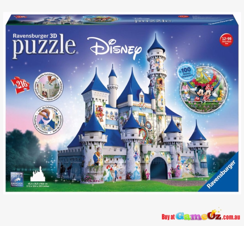 Disney Castle (puzzle), transparent png download