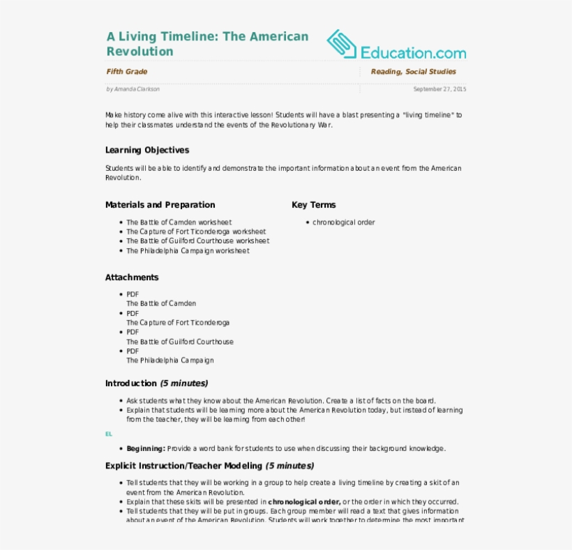 The American Revolution Crossword Lesson Plan About Parts Of Speech Transparent Png 557x731 Free Download On Nicepng