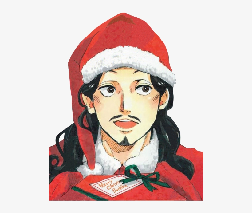 Transparent Jesus Dressed As Santa Young Men, Heavenly, - Saint Young Men Art Jesus, transparent png download