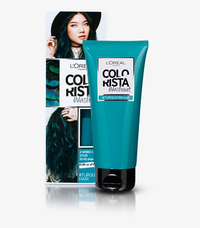 Smix Loved The Colorista Spray, But For Easter He Pleaded - L'oreal Paris Colorista Wash Out Turquoise, transparent png download