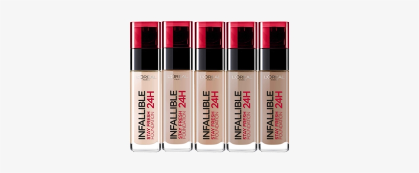 Selecting The Right Foundation Can Be Tricky - L'oreal Paris 24h Stay Fresh Foundation -125, transparent png download