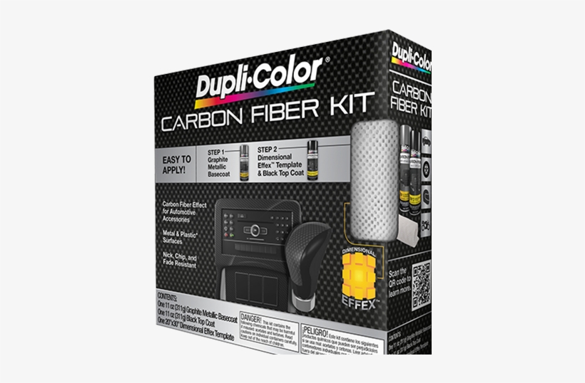 Automotive Carbon Fiber Automotive Paint - Duplicolor Cfk100 Carbon Fiber Kit, transparent png download
