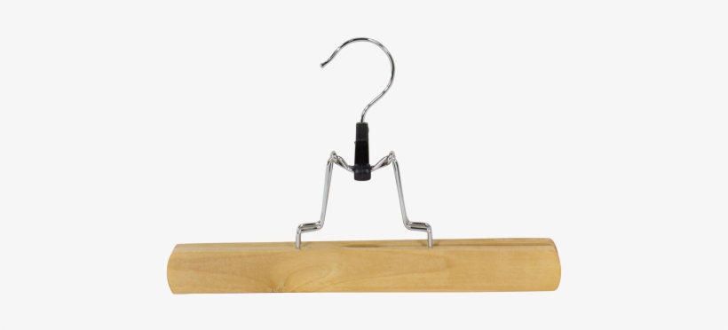 Wooden Pants Hangers, Natural - Wieszak Na Spodnie 2 Szt, transparent png download