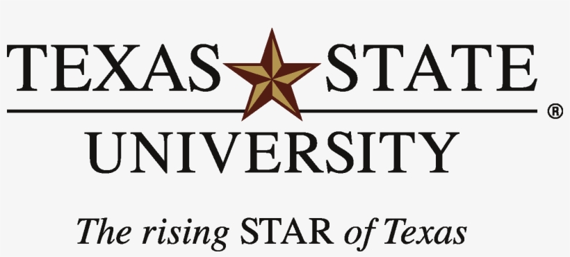 Tsu Texas State University Arm&emblem - Hellyer, transparent png download
