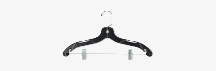 Black Plastic Hangers, transparent png download