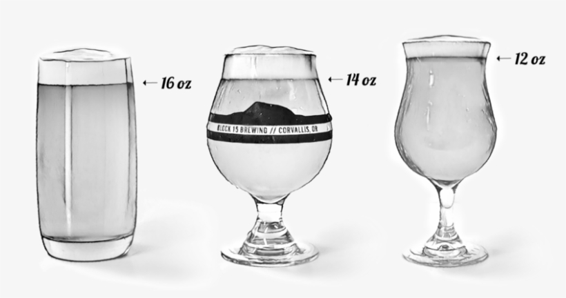 Block15 Properglassware Properpour - Wine Glass, transparent png download