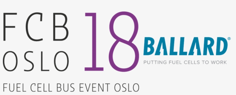 Ballard To Co-host 'fcb Olso18' Fuel Cell Bus Event - Ballard Power, transparent png download