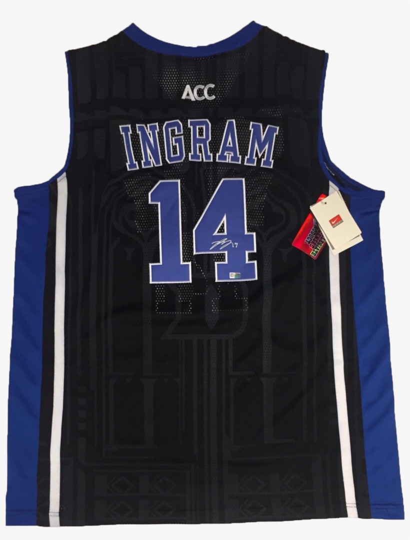 Quick View - Brandon Ingram Autographed Black Duke Blue Devils Basketball, transparent png download