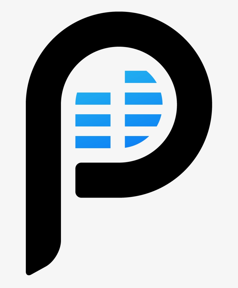 Page Divider Design Png - P Png Logo, transparent png download