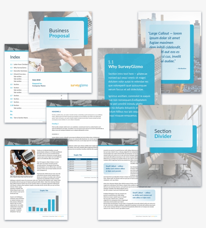 Table, Chart, And Callout Styles - Brochure, transparent png download