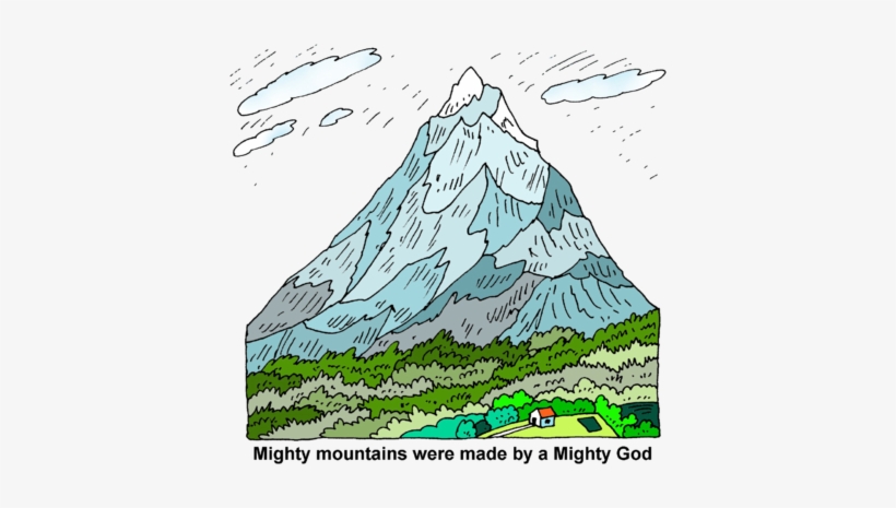 Mountain Clipart Mountain Chain - High Mountain Clipart, transparent png download